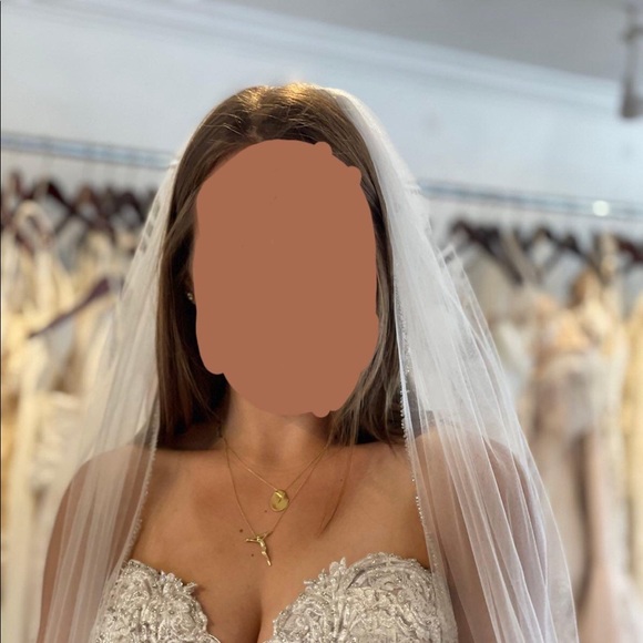 Wedding Veil Chapel Length 